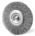 SZCZOTPOL SZCZ-012-ASA Дисковая щетка 120/6 мм СТАЛЬНАЯ ПРОВОЛОКА