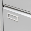Шкаф металлический для документов OFFICE с ключом, 3 ящика Мега-М