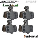 4 пары полуметаллических велосипедных дисковых тормозных колодок для SRAM AVID Elixir