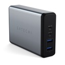 Настенное зарядное устройство SATECHI 108 Вт, 2x USB-C PD, 2x USB
