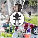 НАСОС ВОДИ ВИСОКОГО ТИСКУ SAMOZASYSAJACA НАСОС 12V 72W 6L/MIN Z KONWERTEREM  (18491401201) фото min 8