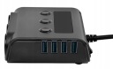 РОЗПОДІЛЮВАЧ ГНІЗДА ПРИКУРЮВАЧА 100W 3A 12V / 24V 4X USB  (18855489012) фото min 10