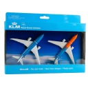 НАБОР ИЗ ДВУХ МОДЕЛЕЙ САМОЛЕТА ДЛЯ ДЕТЕЙ KLM B787/B777 ORANGE PRIDE