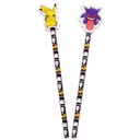 POKEMON карандаш 2шт + ластик 2шт НАБОР PIKACHU