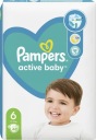 ПОДГУЗНИКИ 48 ШТ PAMPERS ACTIVE BABY 6 НОВЫЕ 1х48