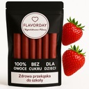 Rollsy Truskawkowe Bez cukru Zdrowa przekąska dla dzieci 50G