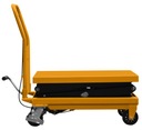 Тележка-подъемник стола с ножничной платформой CORMAK 130см 350кг