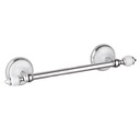 EPOCA Перила 40см, хром и белый фарфор. Ретро