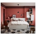 IKEA MALM Rama łóżka + 4 pojemniki Luroy 160x200cm