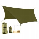 NEO НАКИДКА BIWAKOWA TARP ТУРИСТИЧНИЙ ВОДОСТІЙКИЙ 360X290 CM 210T 63-130  (16721213549) фото min 8
