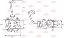 BLADE ARM STARTER SBH0047 SCANIA 