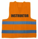 Светоотражающий жилет ИНСТРУКТОР оранжевый. 2XL
