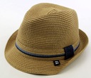 $75 BLOCK HEADWEAR Kapelusz Fedora OSFM 57-59cm EAN (GTIN) 888783681032