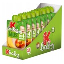 KUBUŚ Мусс Baby Apple Banana без сахара 4 мес+ 9x100г