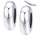 CHARMS Zestaw STOPER srebro pr 925 2szt KORALIKI STOPERY SREBRNE