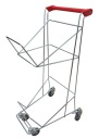 2-ЯРУСНАЯ ТЕЛЕЖКА ПОКУПОЧНАЯ НА ДВЕ КОРЗИНЫ 22Л