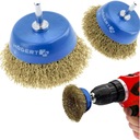 ЛАТУННАЯ ЩЕТКА ПЕРЕДНЯЯ С ХВОСТОВИКОМ 50ММ, ЛАТУННАЯ ПРОВОЛОКА 0,3ММ