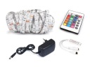 LED TAPE SET RGB 2.5M ПУЛЬТ ДИСТАНЦИОННОГО УПРАВЛЕНИЯ ДРАЙВЕР БЛОК ПИТАНИЯ