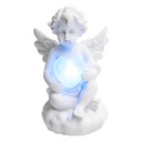 СВЕЧА-ВСТАВКА АНГЕЛ МАЛЕНЬКИЙ АНГЕЛ СВЕТОДИОДНАЯ ФИГУРКА ДЛЯ МОГИЛЫ