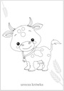 Раскраска для малышей Раскраска Животные в деревне Раскраска 2+ Эльф
