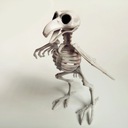 1 szt. Halloweenowy szkielet kruka Halloween Długość 22 cm