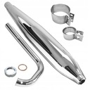 ГЛУШИТЕЛЬ ХРОМИРОВАННЫЙ УГЛУШИТЕЛЬ WSK 125 ОДНОРАМНЫЙ