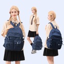 Женский молодежный школьный рюкзак с несколькими отделениями для девочек и мальчиков.