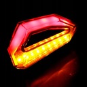 2 PIEZAS MOTOCICLETA LUZ GIROS DIODO LUMINOSO LED 