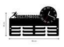 Wieszak na medale z zegarem RUNMAGEDDON 42.3