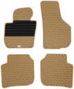 SKODA SUPERB II 2008-2015 ALFOMBRILLAS GOMA PARA COCHE EVA COLOR BEIGE 