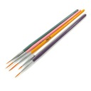 Тонкие игольчатые кисти для украшения ногтей