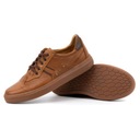 Мужские кожаные туфли на шнуровке SPORT STYLE 1801/2 AX Camel 42