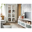 IKEA BRIMNES Vitrína biela 80x190 cm Výška nábytku 190 cm
