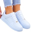 Белые классические женские спортивные туфли Adidas Air Forest Leather 39