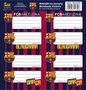 Nálepky Na Zošity Barcelona Barca Fan Futbal Astra Počet kusov v sade 1 ks