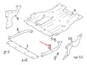 LAND ROVER RANGE ROVER EVOQUE L551 GAUCHE SUPPORT CAPUCHONS THERMIQUE LR135814photo 7