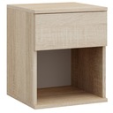 КРОВАТЬПрикроватная тумба SONOMA КРОВАТЬПрикроватная тумбочка ЯЩИК ПОЛКА ЛОФТ СПАЛЬНЯ