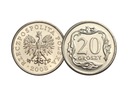 20 groszy 2008 r. stan menniczy z woreczka