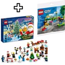 РОЖДЕСТВЕНСКИЙ ПОДАРОЧНЫЙ НАБОР LEGO CITY ADVENT CALENDAR 2023 60381 + БЕСПЛАТНО