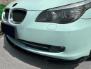 BMW E60 E61 2008-2010 ЧОРНИЙ БЛИСК НАКЛАДКА SPLITTER БАМПЕРА ZWYKLEGO  (17756880296) фото min 7