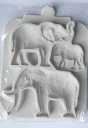 Силиконовая форма Слон Elephants A0061
