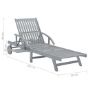 Шезлонги Та Шезлонги Багатоколірний 86 Cm 200 X 68 X