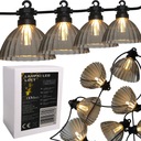 СВЕТОДИОДНЫЕ САДОВЫЕ ЛАМПЫ СВЕТОВАЯ ГИРЛЯНДИЯ ДЛЯ САДА НА ТЕРРАСЕ 4,5 М 10 LED LOFT