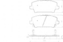 PLAQUETTES FREIN HONDA CIVIC VII 06-photo 11