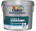 DULUX PROFESIONAL PRO LATEX PREMIUM WHITE FARBA DO ŚCIAN I SUFITÓW BIAŁA 9L