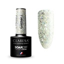 CLARESA Glitter 1 ГИБРИДНЫЙ ЛАК ДЛЯ НОГТЕЙ ГИБРИД 5 МЛ