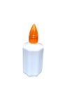 ЭЛЕКТРИЧЕСКАЯ ОРАНЖЕВАЯ свеча ZE3