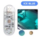 BLALION 1 шт. Сенсорный светильник Мини Беспроводная автомобильная потолочная лампа для чтения