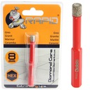 АЛМАЗНАЯ СВЕРЛО 8 мм для плитки PORKEY ШЕСТИГРАННАЯ КОРОНКА