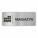 Знак-пиктограмма СКЛАД 20х8 см.